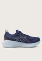 Tenis Running Azul Navy-Blanco-Nude asics Gel Cumulus 25 de Asics