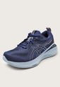 Tenis Running Azul Navy-Blanco-Nude asics Gel Cumulus 25 de Asics