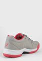 Tenis para Tennis Gris-Coral-Blanco asics Gel-Dedicate 6 Clay de Asics