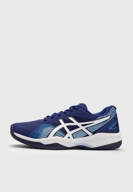 Tenis para Tennis Azul Índigo-Blanco-Celeste asics Gel-Game 8