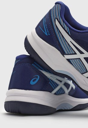 Tenis para Tennis Azul Índigo-Blanco-Celeste asics Gel-Game 8
