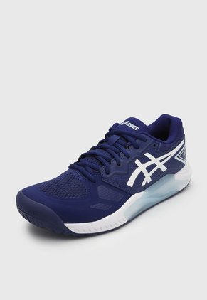 Tenis para Tennis Azul-Blanco asics GEL-Challenger 13