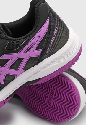Tenis para Tennis Negro-Fucsia-Blanco asics Gel-Padel Pro 5