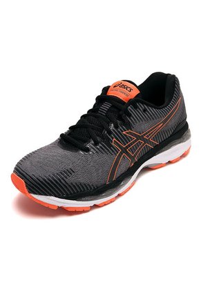 Tenis Running Gris-Negro-Naranja-Blanco asics Gel-Ziruss 2
