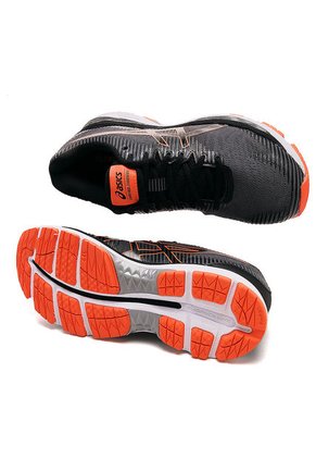 Tenis Running Gris-Negro-Naranja-Blanco asics Gel-Ziruss 2