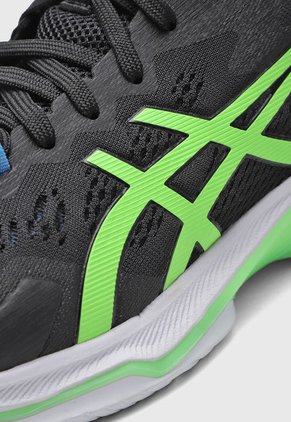 Tenis Volleyball Negro-Verde Neón-Azul asics Sky Elite FF MT 2