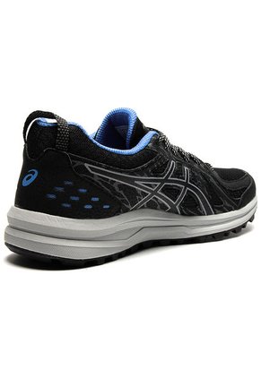 Tenis Running Azul-Negro-Gris asics Frequent Trail