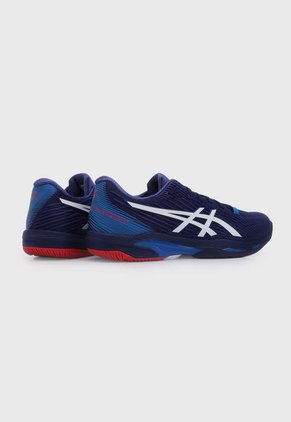 Tenis para Tennis Azul-Blanco-Rojo asics Solution Speed FF 2