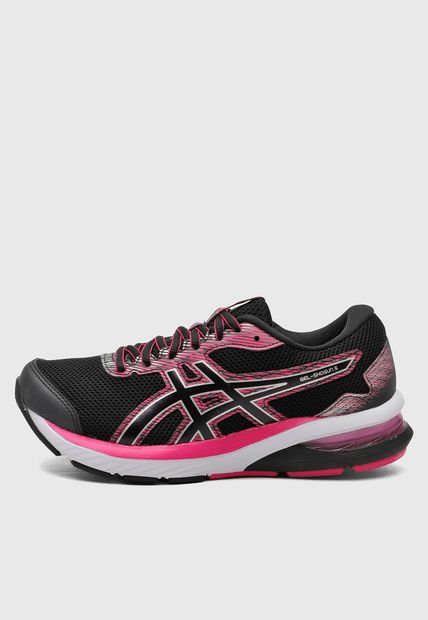 Tenis Running Negro-Fucsia-Blanco asics GEL-Shogun 5