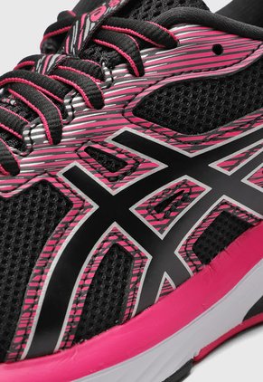 Tenis Running Negro-Fucsia-Blanco asics GEL-Shogun 5