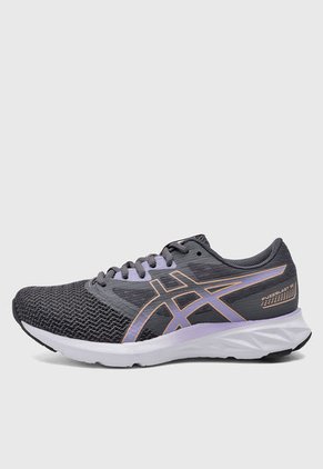 Tenis Running Gris-Lila-Nude asics Fuzeblast SE