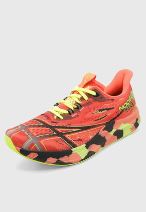 Tenis Running Naranja-Amarillo Neón-Negro asics Noosa Tri 15