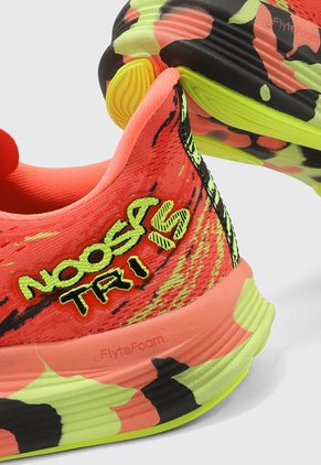 Tenis Running Naranja-Amarillo Neón-Negro asics Noosa Tri 15