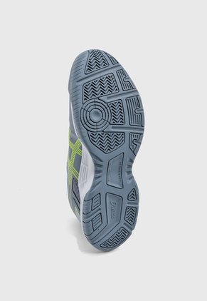 Tenis para Tennis Azul Grisáceo-Amarillo Neón asics GEL-Backhand