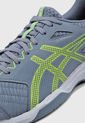 Tenis para Tennis Azul Grisáceo-Amarillo Neón asics GEL-Backhand de Asics
