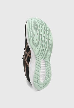 Tenis Running Negro-Beige-Verde Menta asics Patriot 13