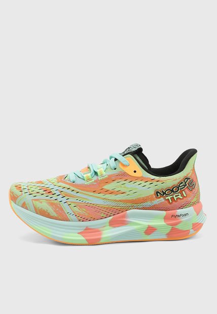 Tenis Running Terracota-Turquesa-Coral asics Noosa Tri 15