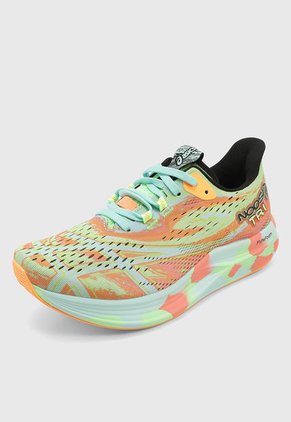 Tenis Running Terracota-Turquesa-Coral asics Noosa Tri 15