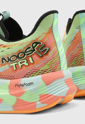 Tenis Running Terracota-Turquesa-Coral asics Noosa Tri 15
