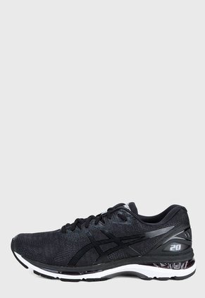 Tenis Running Negro-Blanco asics Gel Nimbus 20