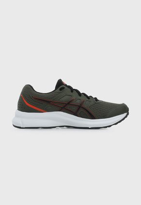 Tenis Running Verde Oliva-Negro-Naranja asics Jolt 3