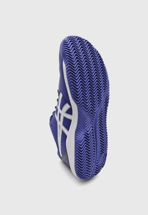 Tenis asics Dedicate 8 Clay Azul