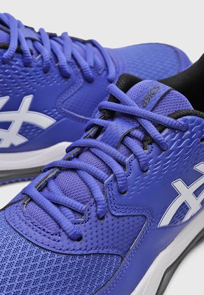 Tenis asics Dedicate 8 Clay Azul