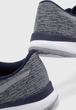 Tenis Lifestyle Gris-Azul-Blanco asics Streetwise