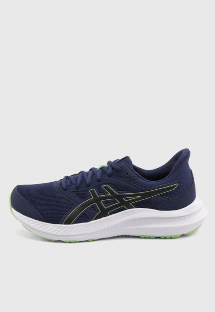 Tenis Running Azul-Negro-Verde Neón asics Jolt 4