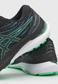 Tenis Running Negro-Verde Neón-Azul Petróleo asics Gel Kayano 29 de Asics