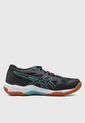 Tenis Volleyball Negro-Aguamarina asics GEL-Rocket 11 de Asics