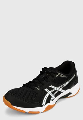 Tenis Volleyball Negro-Blanco asics Gel-Rocket 10