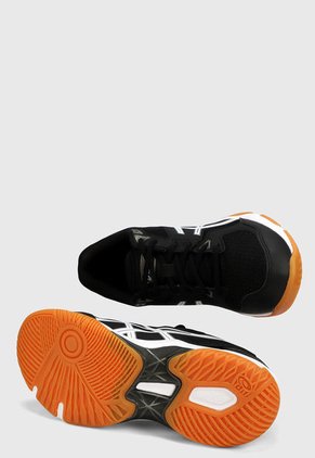 Tenis Volleyball Negro-Blanco asics Gel-Rocket 10