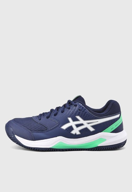 Tenis para Tennis Azul-Blanco-Menta asics GEL-Dedicate 8 Clay