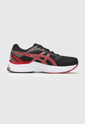 Tenis Running Negro-Rojo-Blanco asics Gel Sparta