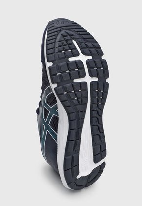 Tenis Running Azul Navy-Azul Petróleo-Blanco asics Kabuki