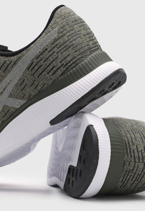 Tenis Lifestyle Verde Oliva-Negro-Blanco asics Streetwise