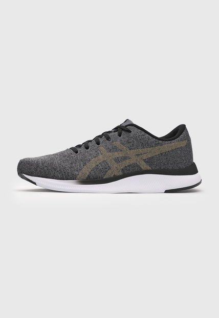 Tenis Lifestyle Gris-Negro-Plateado asics Streetwise