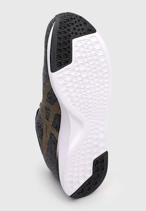 Tenis Lifestyle Gris-Negro-Plateado asics Streetwise