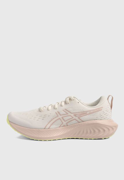 Tenis Running Marfil- Rosa Nude asics Gel-Excite 10