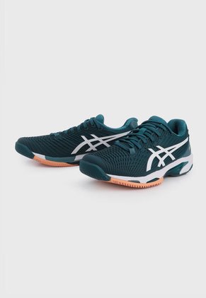 Tenis para Tennis Verde-Blanco-Nude asics Solution Speed FF 2