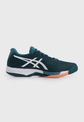 Tenis para Tennis Verde-Blanco-Nude asics Solution Speed FF 2