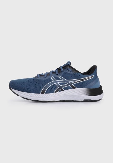 Tenis Running Azul-Blanco-Negro asics Gel Excite 8