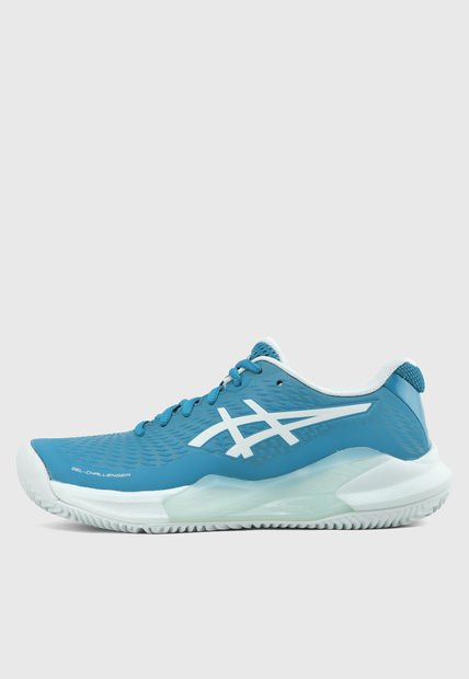 Tenis para Tennis Azul Turquesa-Verde Menta asics Gel-Challenger 14 Clay