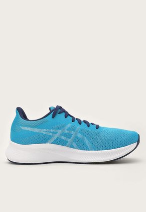 Tenis Running Celeste-Azul Navy-Blanco asics Patriot 13