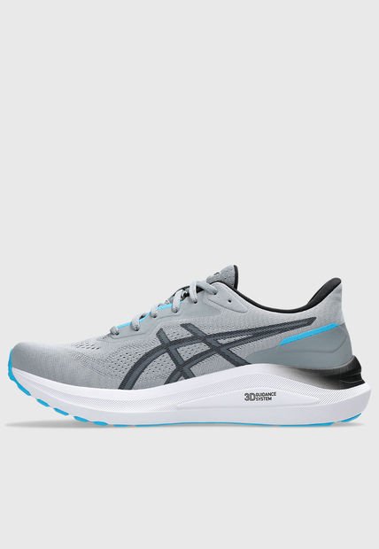 Tenis Running Gris-Negro-Aguamarina asics GT-1000 13