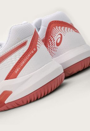 Tenis para Tennis Blanco-Nude asics Gel-Dedicate 8