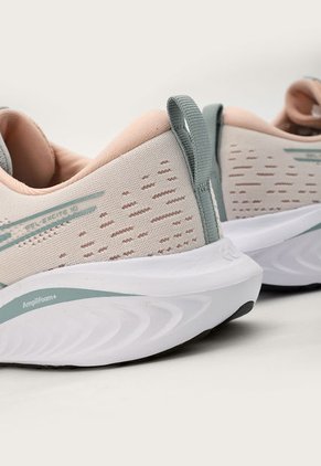 Tenis Running Palo Rosa-Gris-Blanco asics Gel-Excite 10