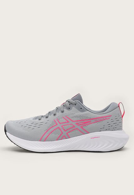 Tenis Running Gris-Blanco-Fucsia asics Gel-Excite 10
