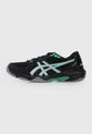 Tenis Volleyball Negro-Verde-Blanco asics Gel Rocket 10 de Asics